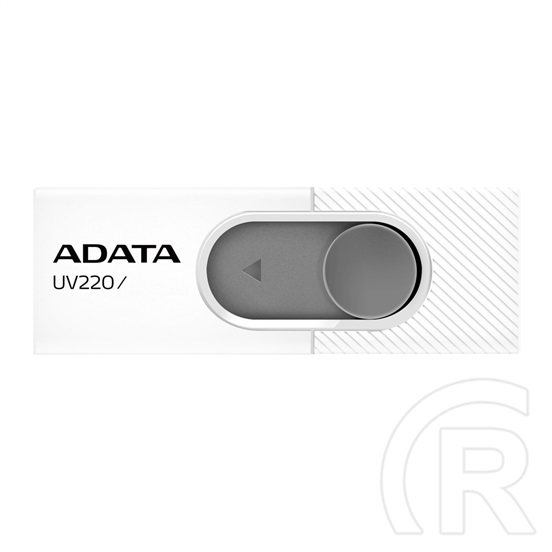 64 GB Pendrive USB 2.0 ADATA UV220 (fehér-szürke)