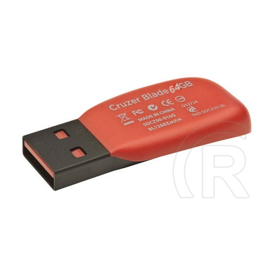 64 GB Pendrive USB 2.0 SanDisk Cruzer Blade (SDCZ50-064G-B35)