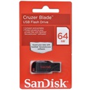 64 GB Pendrive USB 2.0 SanDisk Cruzer Blade (SDCZ50-064G-B35)