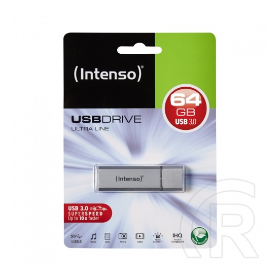 64 GB Pendrive USB 3.0 Intenso Ultra Line (alumínium)