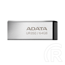 64 GB Pendrive USB 3.2 ADATA UR350 (USB-A, fémházas, fekete)