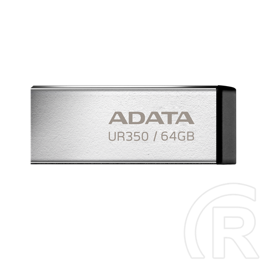 64 GB Pendrive USB 3.2 ADATA UR350 (USB-A, fémházas, fekete)