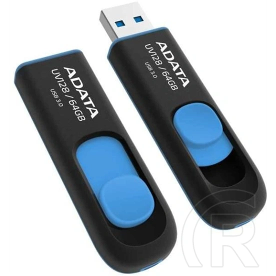 64 GB Pendrive USB 3.2 Adata UV128 (fekete-kék)