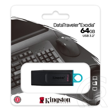 64 GB Pendrive USB 3.2 Kingston DataTraveler Exodia