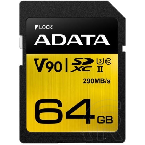 64 GB SDXC Card Adata Premier ONE (Class 10, UHS-II)