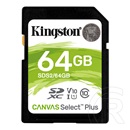 64 GB SDXC Card Kingston Canvas Select Plus (Class 10, UHS-I, V30)