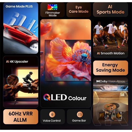 65" Hisense 65E7Q 4K UHD Smart QLED TV