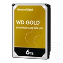 6 TB Western Digital Gold HDD (3,5", SATA3, 7200 rpm, 256 MB cache)