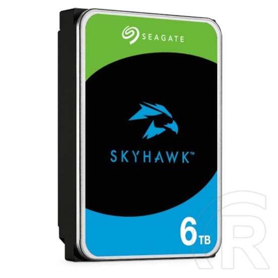 6 TB Seagate Surveillance SkyHawk HDD (3,5", SATA3, 180 MB/s, 256 MB cache)
