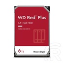 6 TB Western Digital Red Plus HDD (3,5", SATA3, 5400 rpm, 256 MB cache)