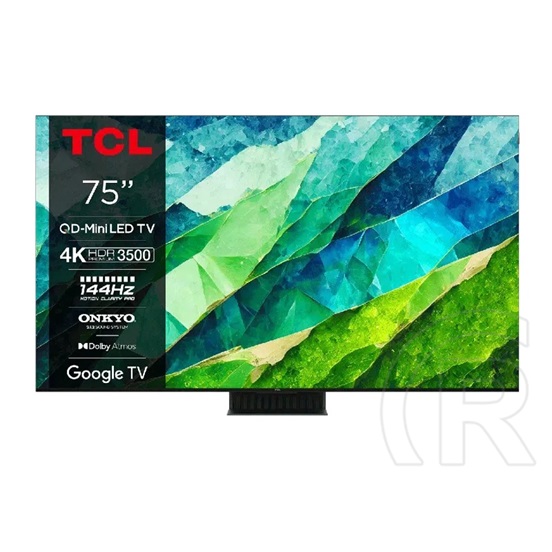 75" TCL 75C855 4K Smart QD-MiniLED TV