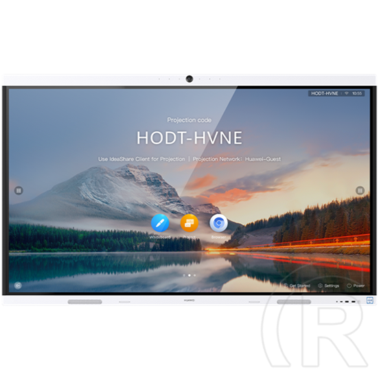 86" Huawei eKit IdeaHub B2 IHB2-86PU Interaktív tábla (4K UHD, Android/Win10, 20 érintési pont, HDMI, USB-C, Wi-Fi)