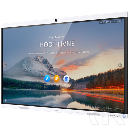 86" Huawei eKit IdeaHub B2 IHB2-86PU Interaktív tábla (4K UHD, Android/Win10, 20 érintési pont, HDMI, USB-C, Wi-Fi)