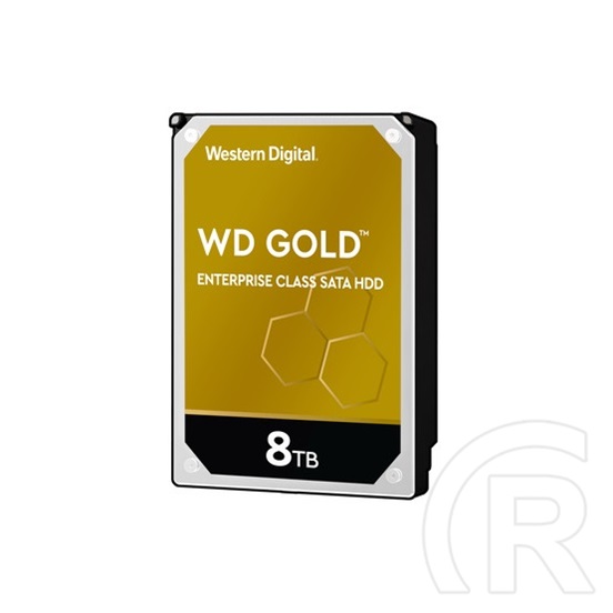8 TB Western Digital Gold HDD (3,5", SATA3, 7200 rpm, 256 MB cache)