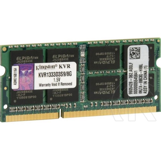8 GB DDR3 1333 MHz SODIMM RAM Kingston