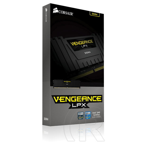 8 GB DDR4 2400 MHz RAM Corsair Vengeance LPX Black