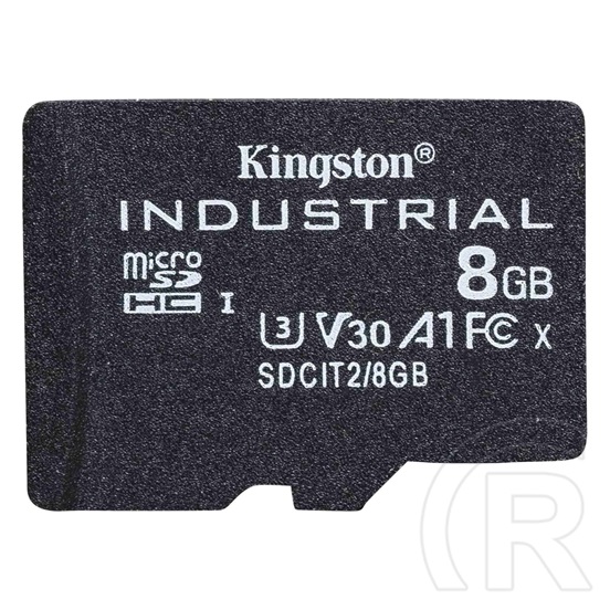 8 GB MicroSDHC Card Kingston (industrial, Class 10, adapter nélkül)
