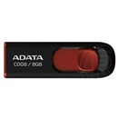 8 GB Pendrive USB 2.0 Adata Classic C008 (fekete-piros)