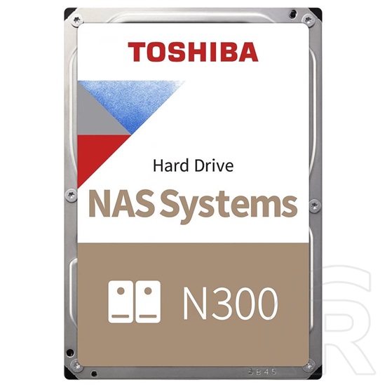 8 TB Toshiba N300 HDD (3,5", SATA3, 7200 rpm, 256 MB cache)