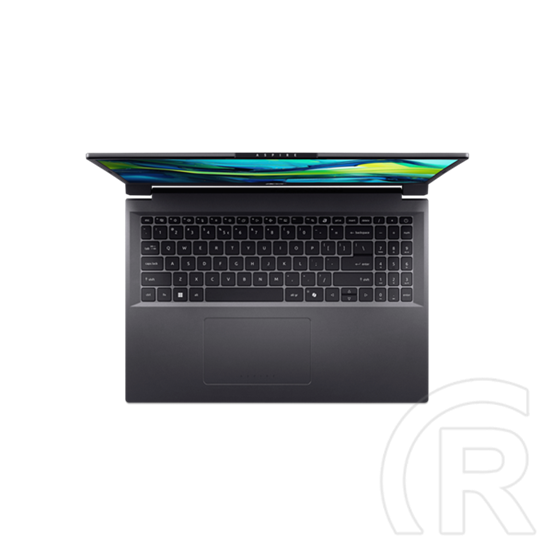 ACER Aspire A16-71M-77CC (16" WUXGA, Intel Core Ultra 7 155H, 16GB, 1TB SSD, UMA, DOS, acélszürke)