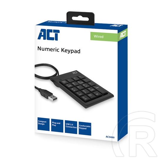 ACT AC5480 numerikus pad (USB)