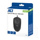 ACT vezetékes Optical egér 1000 DPI (fekete)