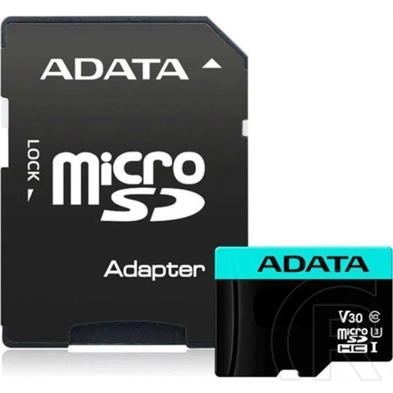 ADATA memóriakártya 512GB (MicroSDXC - Class 10, UHS-I, U1, V30, A2, SD adapter)