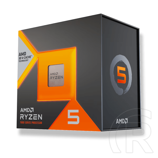 AMD Ryzen 5 7600X3D CPU (4,1 GHz, AM5, Box, hűtő nélkül)