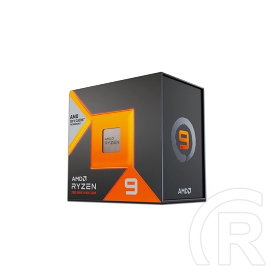 AMD Ryzen 9 7900X3D CPU (4,4 GHz, AM5, Box, hűtő nélkül)