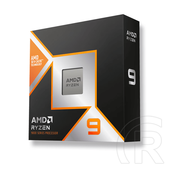 AMD Ryzen 9 9950X3D CPU (4,3 GHz, AM5, box, hűtő nélkül)