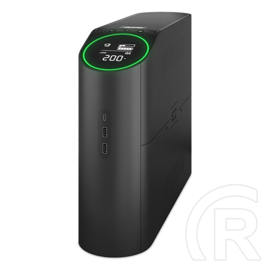 APC Back-UPS Pro BGM2200 UPS (2200 VA, 1320 W, 4x Schuko, 2x C13 aljzat, vonalinteraktív, fekete)