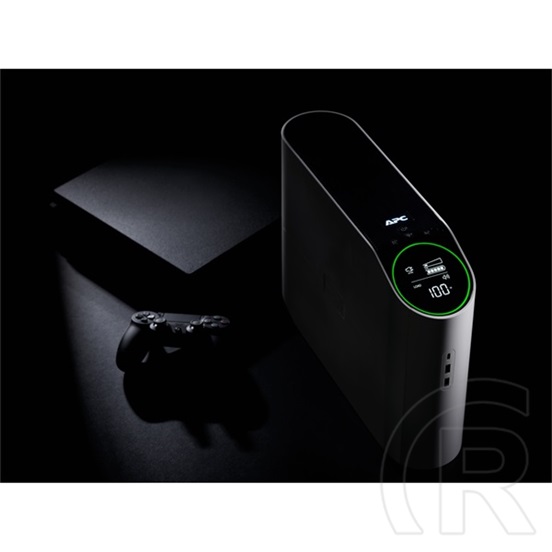 APC Back-UPS Pro Gaming BGM2200 szünetmentes tápegység (2200 VA, 1320 W, 4x Schuko, 2x C13, line-interaktív, szinuszhull
