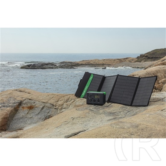 APC Schneider OffGrid hordozható akkumulátor (100W, tiszta szinuszú AC aljzat, USB/napelemes/autós töltés, LCD kijelző,