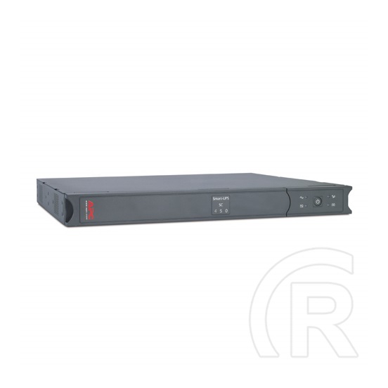 APC Smart-UPS SC450RMI1U, 450VA (280 W), 1U rack Mount