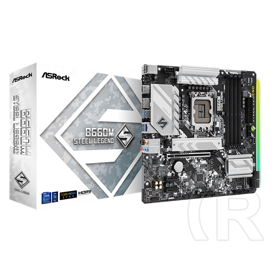 ASRock B660M STEEL LEGEND (mATX, LGA 1700)