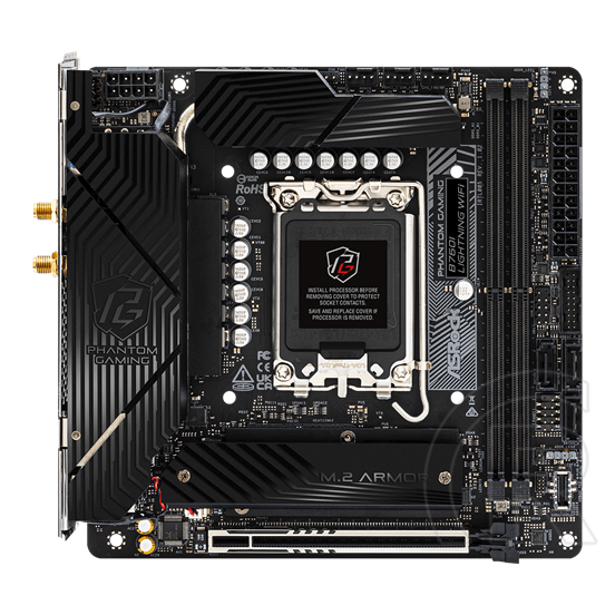 ASRock B760I PG Lightning WiFi (Mini-ITX, LGA 1700)