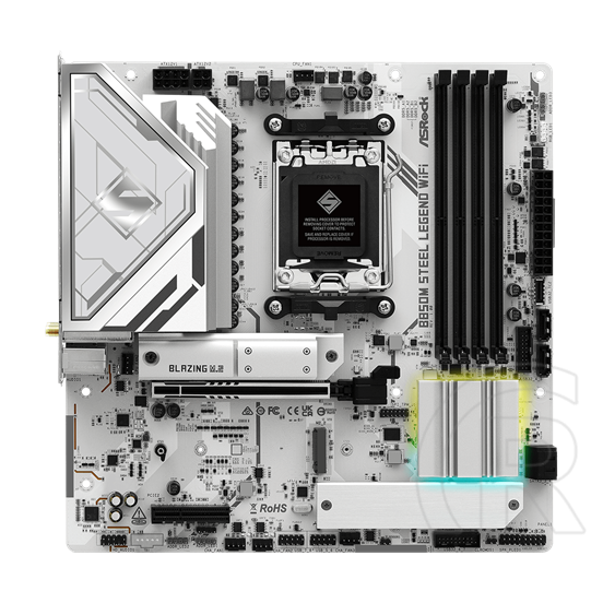 ASRock B850M STEEL LEGEND WIFI (mATX, AM5)