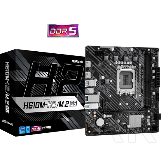 ASRock H610M-H2/M.2 D5 (mATX, LGA 1700)