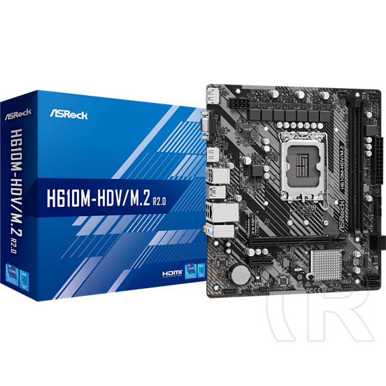 ASRock H610M-HDV/M.2 R2.0 (mATX, LGA 1700)