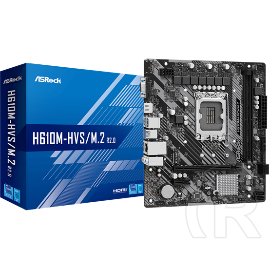 ASRock H610M-HVS/M.2 R2.0 (mATX, LGA 1700)