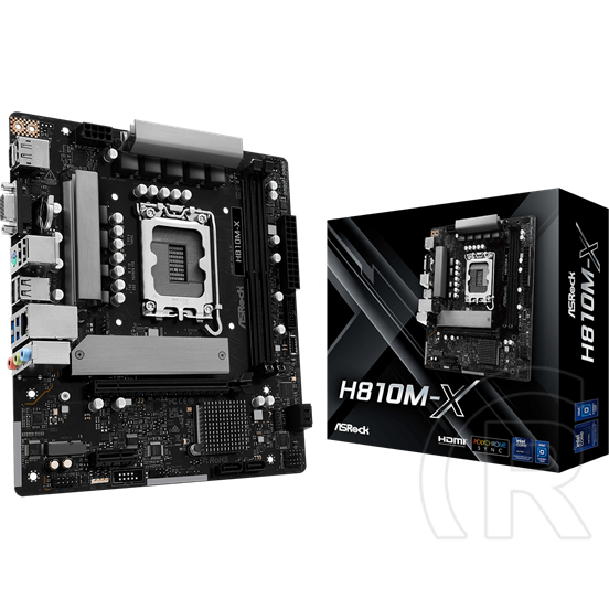 ASRock H810M-X (mATX, LGA 1851)