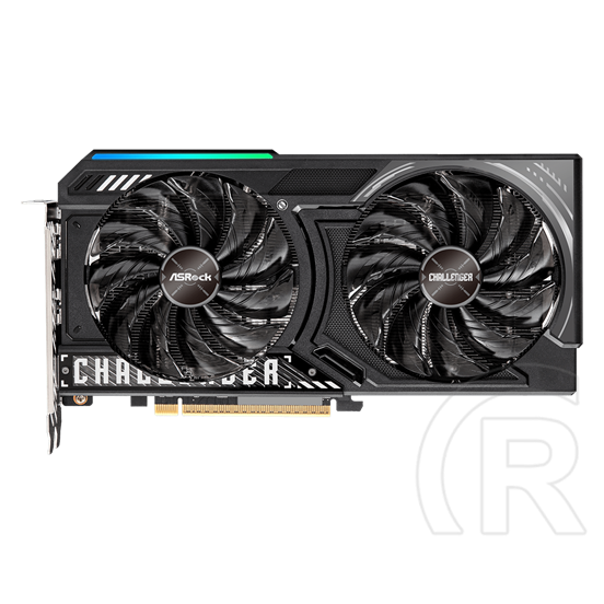 ASRock RX 9060 XT Challenger OC (PCIe 5.0, 8 GB GDDR6, 128 bit, 2xDP+1xHDMI, aktív hűtő)
