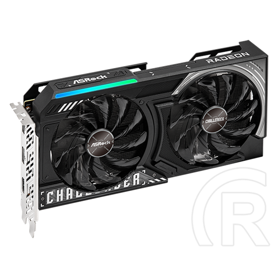 ASRock RX 9060 XT Challenger OC (PCIe 5.0, 16 GB GDDR6, 128 bit, 2xDP+1xHDMI, aktív hűtő)