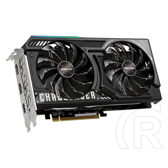 ASRock RX 9060 XT Challenger OC (PCIe 5.0, 16 GB GDDR6, 128 bit, 2xDP+1xHDMI, aktív hűtő)