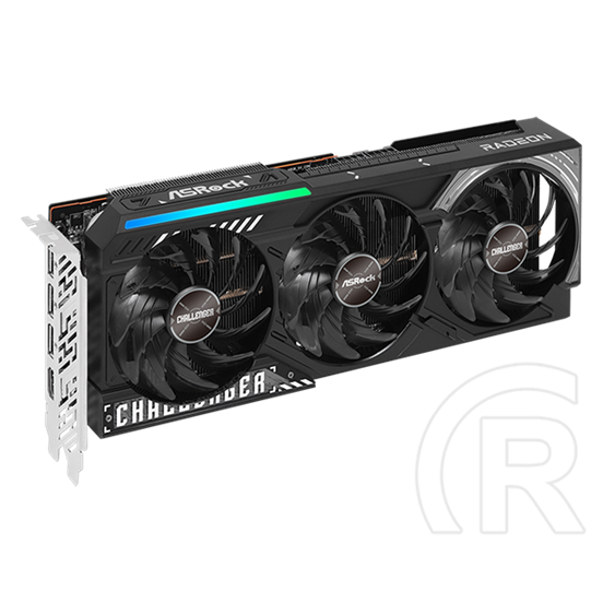 ASRock Radeon RX 9070 Challenger VGA (PCIe 5.0, 16 GB GDDR6, 256 bit, 3xDP+HDMI)