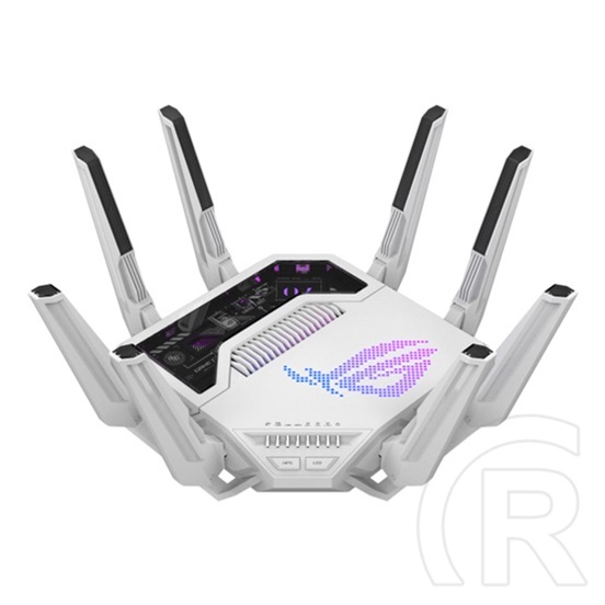 ASUS GT-BE19000AI tri-band router (Wi-Fi 7, 19000 mbps, 6 GHz, 8 külső antenna, 1x10Gbps WAN, 5x LAN 2.5/10/1 Gbps)