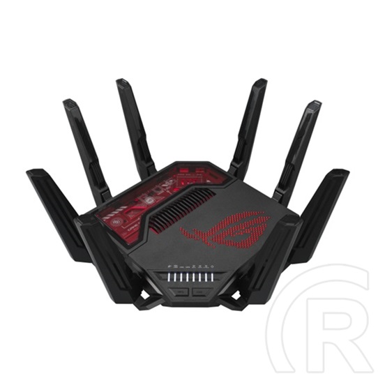 ASUS GT-BE19000 tri-band router (wi-fi 6/7, 19000 Mbps, 8 külső antenna, 1x10Gbps + 1x2.5Gbps WAN/LAN, 3x2.5Gbps + 1x1Gb
