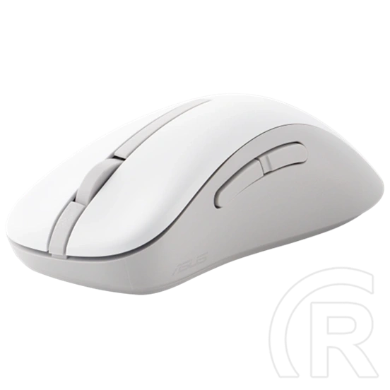 ASUS MD102 vezeték nélküli optikai egér (RF 2,4 GHz/Bluetooth, fehér)