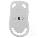 ASUS MD102 vezeték nélküli optikai egér (RF 2,4 GHz/Bluetooth, fehér)
