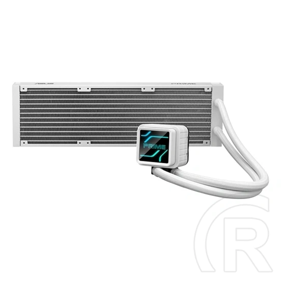 ASUS Prime LC 360 ARGB vízhűtés (3x 120 mm ventilátor, PWM, max 2200 RPM, 34 dBA, fehér)